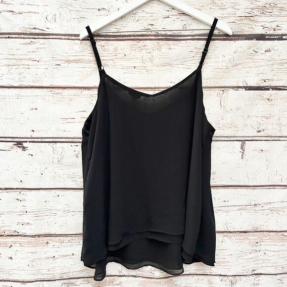 TORRID Swing Black Chiffon Cami Top Sz 2 - Picture 5 of 10